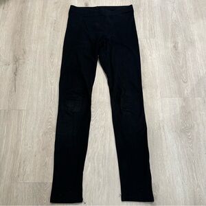 kids old navy black cotton spandex elastane leggings pants bottoms